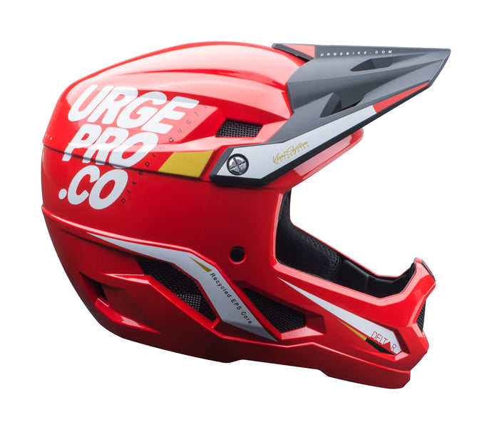 Urge Deltar Youth Full Face MTB/Gravity Helmet Red M/L 51cm-52cm