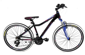 Montana Fitness Black/Pink 26 Wheel 15 Small