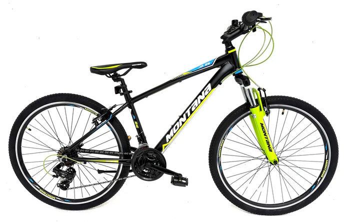 Montana JNR Black Green 26 Wheel