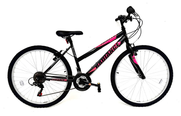Ignite Radiance Matt Black Neon Pink 26 Wheel