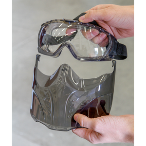 Safety Goggles with Detachable Face Shield