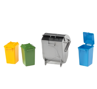 Bruder Refuse bin set