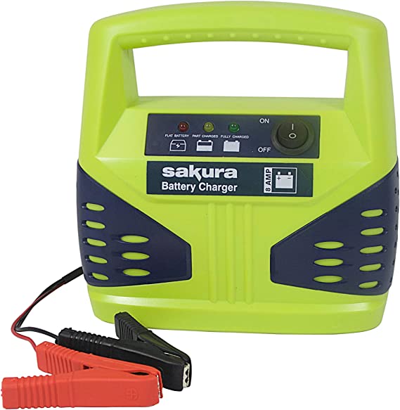Sakura 8A 12V Battery Charger