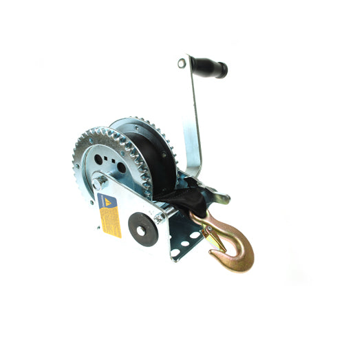 Maypole duel drive trailer strap winch 2000