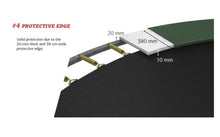Load image into Gallery viewer, Berg Favorit Inground (430) 14ft Trampoline (Grey)