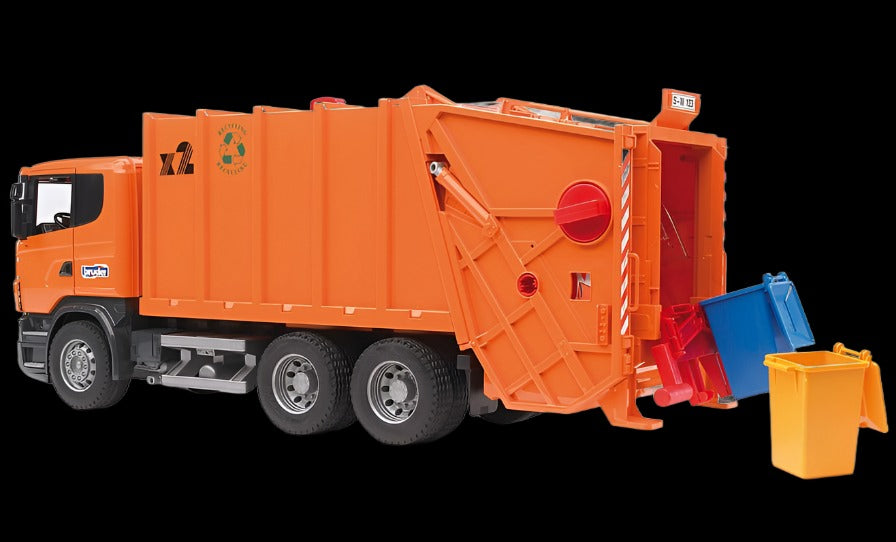 Scania R Series Garbage Truck Orange