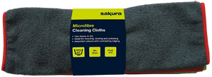 Sakura Microbibre Cleaning Cloths (pack of 6)