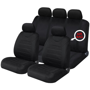 Carnaby Black Full Set Seat Covers