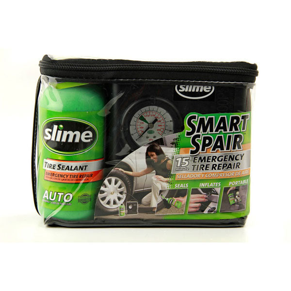 Slime Smart Emergency Flat Tyre Repair Kit