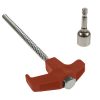 Camping - Maypole Heavy Duty Steel Screw in Peg